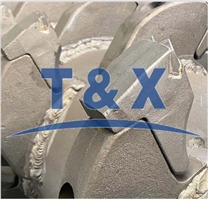 Forged Tungsten Carbide Brazed Forestry Mulcher Tooth
